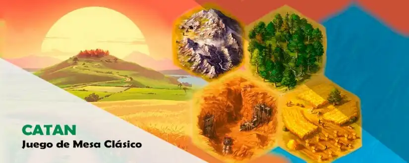 Portada Catan Juego de Mesa Clásico